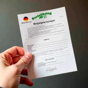 Betäubungsmittelrezept